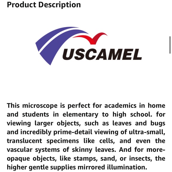 Brand new UScamel microscope - Picture 4 of 12